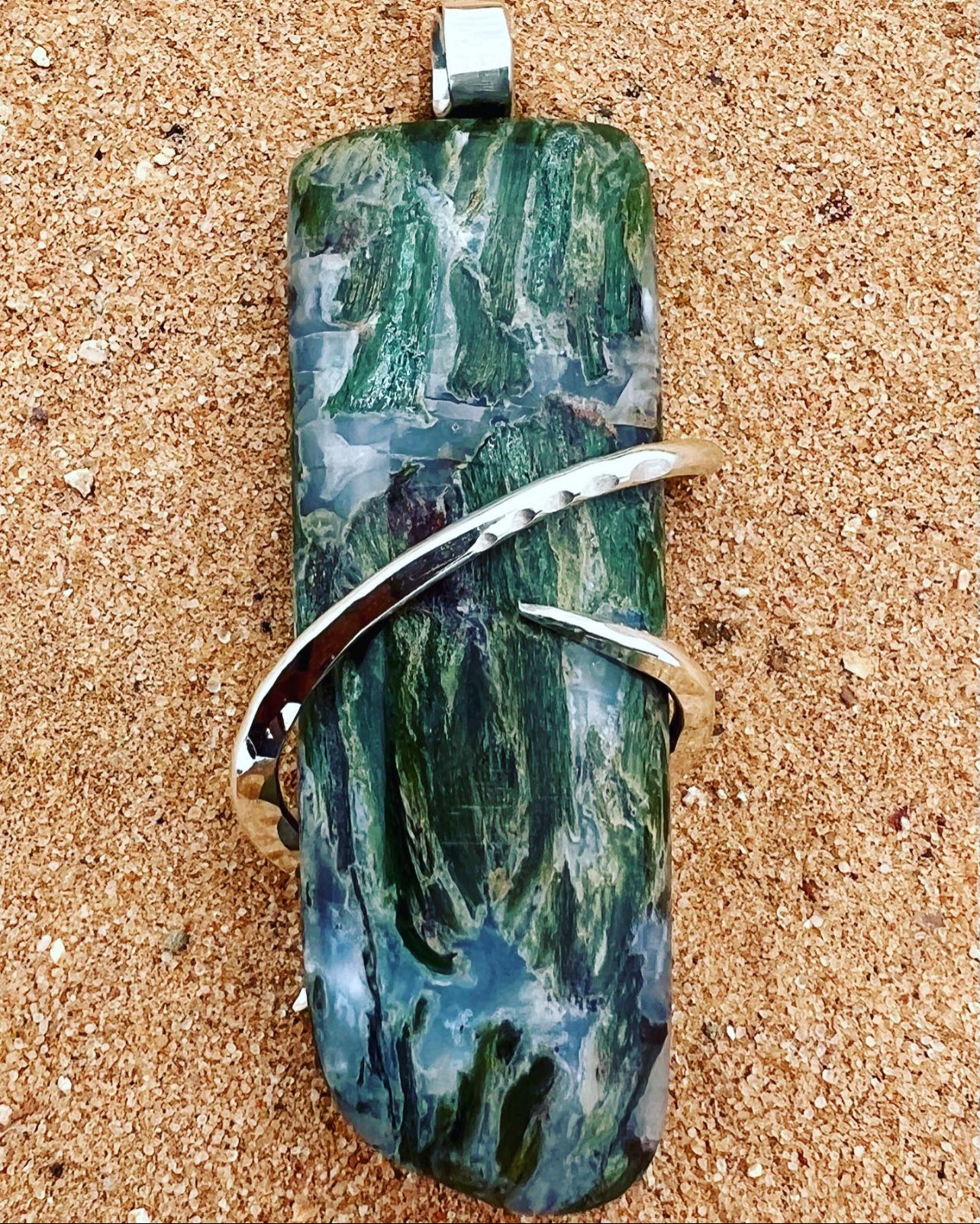 Chromium Petrified Wood from Winslow Arizona